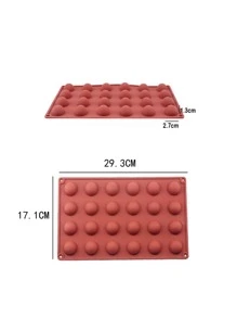 1pc 24 Grid Chocolate Mold - Chocolate Brown - View 2