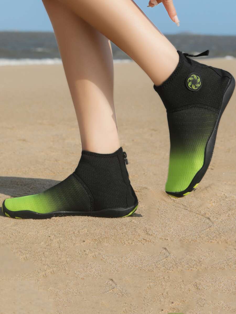 Ombre High Top Creek Shoes - Green - View 1