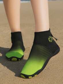 Ombre High Top Creek Shoes - Green - View 2