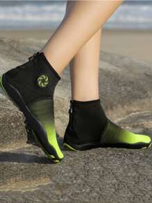 Ombre High Top Creek Shoes - Green - View 4