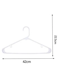 5pcs Plain Multifunction Hanger - White - View 2