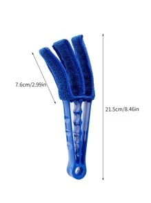 Bàn chải làm sạch rèm cửa 1 cái - Màu xanh lam - Xem 2