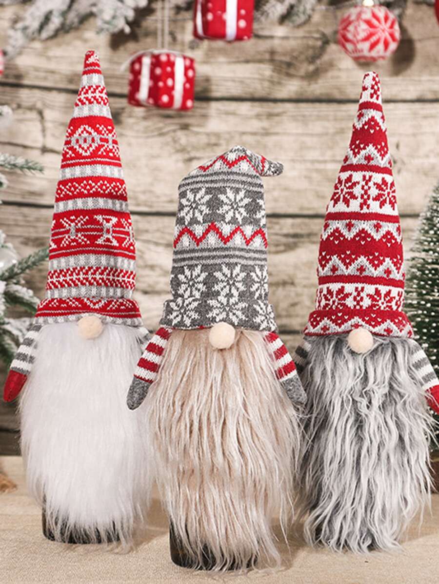 1入組小矮人設計隨機酒瓶蓋 - 彩色 - 查看 1