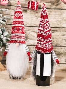 1入組小矮人設計隨機酒瓶蓋 - 彩色 - 查看 2