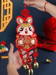 1pc Chinese New Year Random Cartoon Hanging Decoration - Multicolor - View 4
