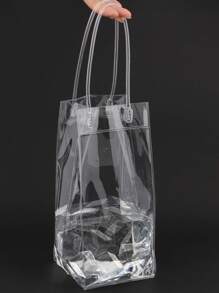 4入組透明禮品袋 - 無色 - 查看 2