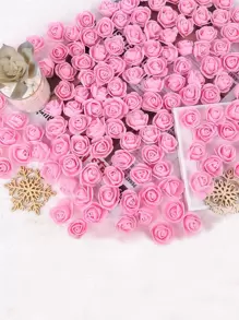 50入/150入人造泡沫花 Pe 玫瑰熊材料情人節禮物 Diy 糖果盒花藝裝飾新娘手腕花材料手持花材料家庭派對禮物裝飾品 - 彩色 - 查看 6