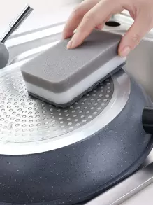 5入組/套尼龍極簡風格雙面清潔海綿適用於廚房 - 彩色 - 查看 2