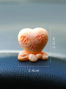 Heart Shaped Car Ornament