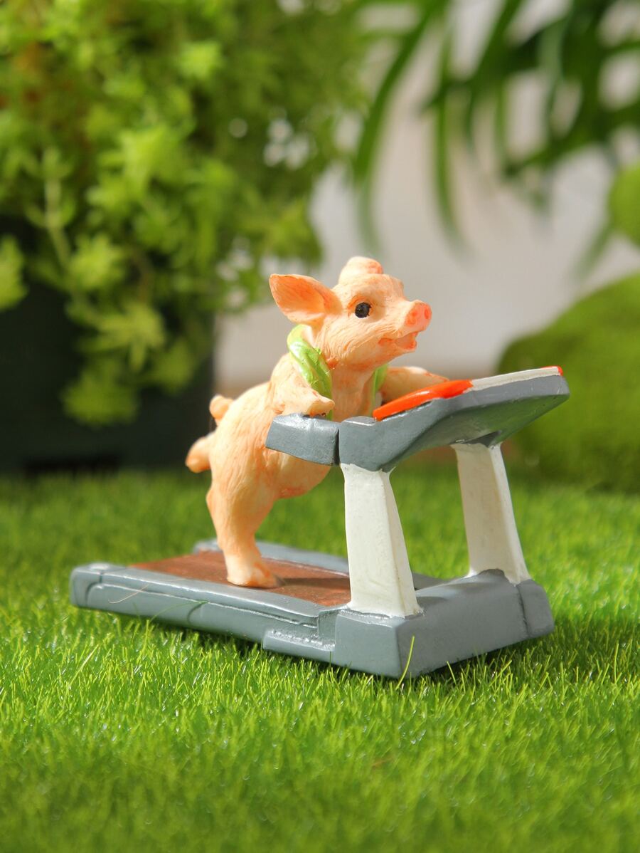 1 cái Lợn Thiết Kế Sân Vườn Trang Trí Thủ Công - Nhiều màu - Xem 1