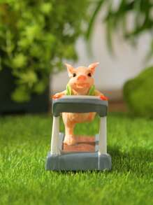 1 cái Lợn Thiết Kế Sân Vườn Trang Trí Thủ Công - Nhiều màu - Xem 7