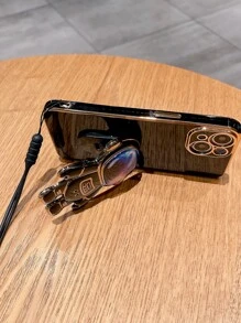 手機殼帶宇航員設計手機支架 - 黑色 - 查看 4