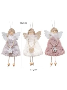 1 Thiên Thần Thiết Kế Ngẫu Nhiên Treo Tường, Thiên Thần Cây Trang Trí Giáng Sinh, Dễ Thương Treo Trang Trí Cho Mùa Lễ Hội - Nhiều màu - Xem 3
