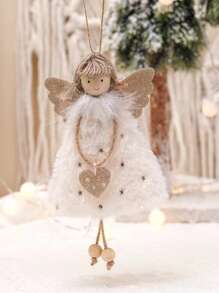 1 Thiên Thần Thiết Kế Ngẫu Nhiên Treo Tường, Thiên Thần Cây Trang Trí Giáng Sinh, Dễ Thương Treo Trang Trí Cho Mùa Lễ Hội - Nhiều màu - Xem 4