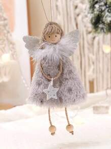 1 Thiên Thần Thiết Kế Ngẫu Nhiên Treo Tường, Thiên Thần Cây Trang Trí Giáng Sinh, Dễ Thương Treo Trang Trí Cho Mùa Lễ Hội - Nhiều màu - Xem 5