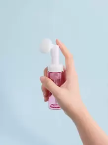 Bouteille En Mousse À Brosse En Silicone, 1 Pièce 60 Ml Bouteille Étincelante, Bouteille De Mousse De Distribution Portable Pour Les Voyages À Domicile, Décoration De Maison De Salle De Séjour De Chambre À Coucher De Salle De Bains, Articles De Voyage, Mariage, Fête, Anniversaire, Cadeaux Pour Les Hommes, Les Mères, Pères, Amis, Nouvel An , Accessoires, Cadeau Drôle