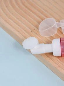 Bouteille En Mousse À Brosse En Silicone, 1 Pièce 60 Ml Bouteille Étincelante, Bouteille De Mousse De Distribution Portable Pour Les Voyages À Domicile, Décoration De Maison De Salle De Séjour De Chambre À Coucher De Salle De Bains, Articles De Voyage, Mariage, Fête, Anniversaire, Cadeaux Pour Les Hommes, Les Mères, Pères, Amis, Nouvel An , Accessoires, Cadeau Drôle
