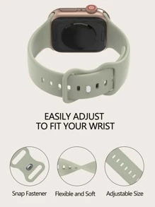 3 dây đeo đồng hồ silicon tương thích với Apple Watch - Nhiều màu - Xem 3