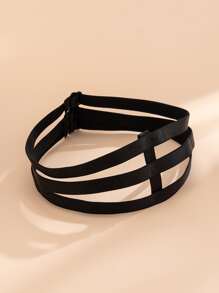 Cadena de muslo a capas - Negro - Ver 4