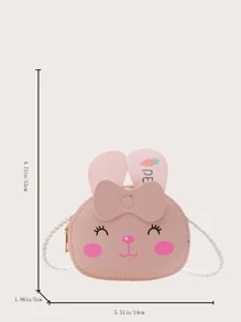 女孩卡通兔子設計異形包