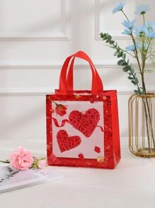 8pcs Heart Pattern Gift Bag - Multicolor - View 7