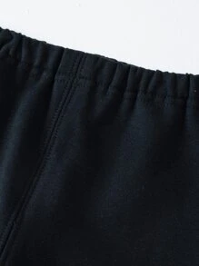 YINGZIFANG Toddler Girls Letter Graphic Leggings