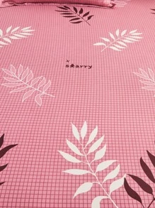 葉子圖案荷葉邊床裙 - 彩色 - 查看 7