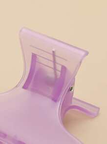 12 Bags Installed With Color Butterfly Clip Crystal Butterfly Clip Hair Clip Colorful Hairdressing Clip Accessories Plastic Hair Partition Clip - Multicolor - View 7