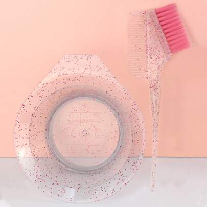 2pcs Hair Dye Brush & Bowl Set