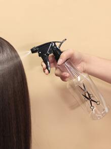 1 Làm Tóc Nhựa Trong Suốt Chai Xịt 350ML Chai Xịt Nhỏ Salon Tóc Chai Xịt Mỹ Bình Xịt - Đen và trắng - Xem 2