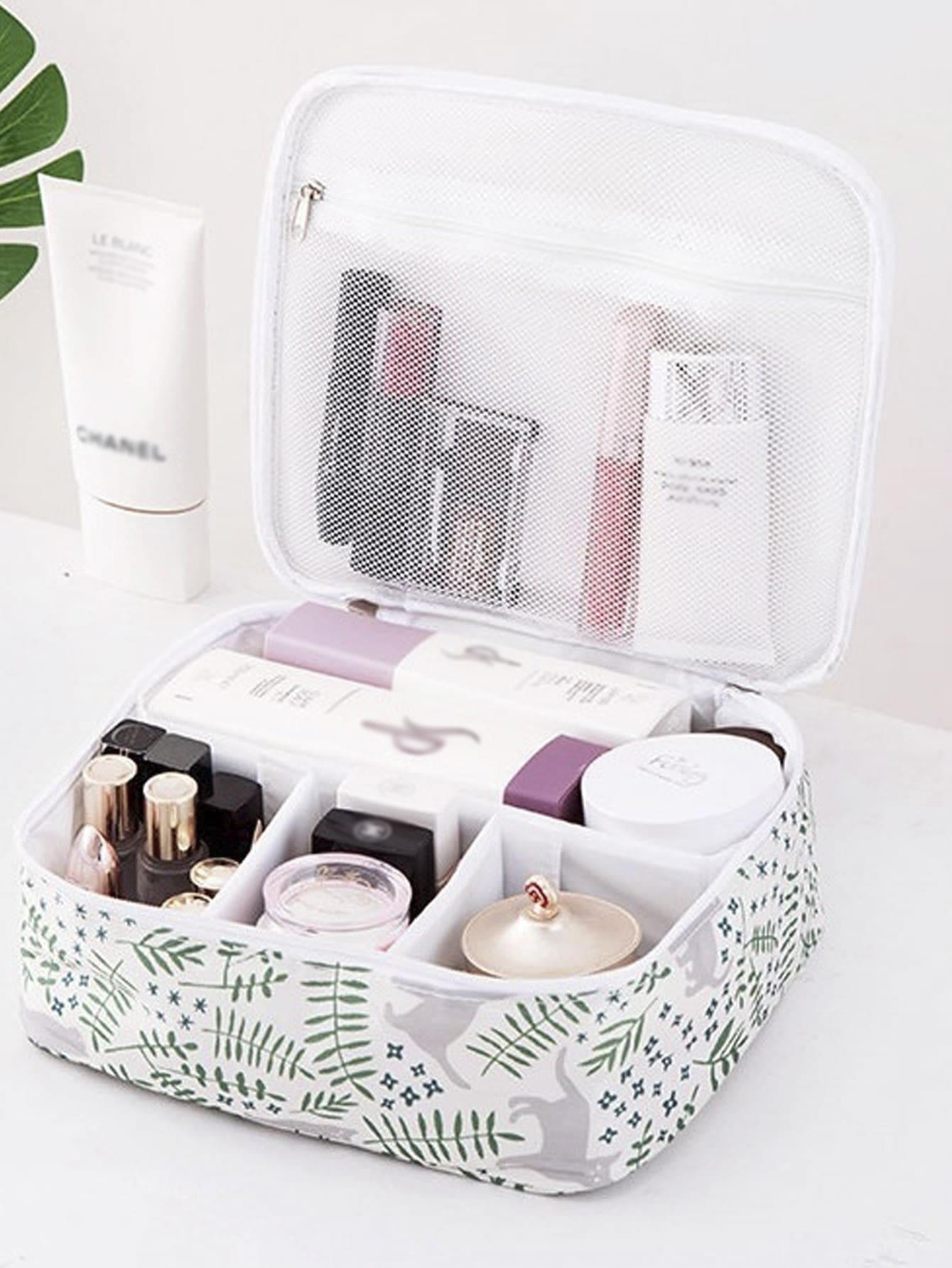 1 túi du lịch mỹ phẩm di động lưu trữ - Nhiều màu - Xem 1