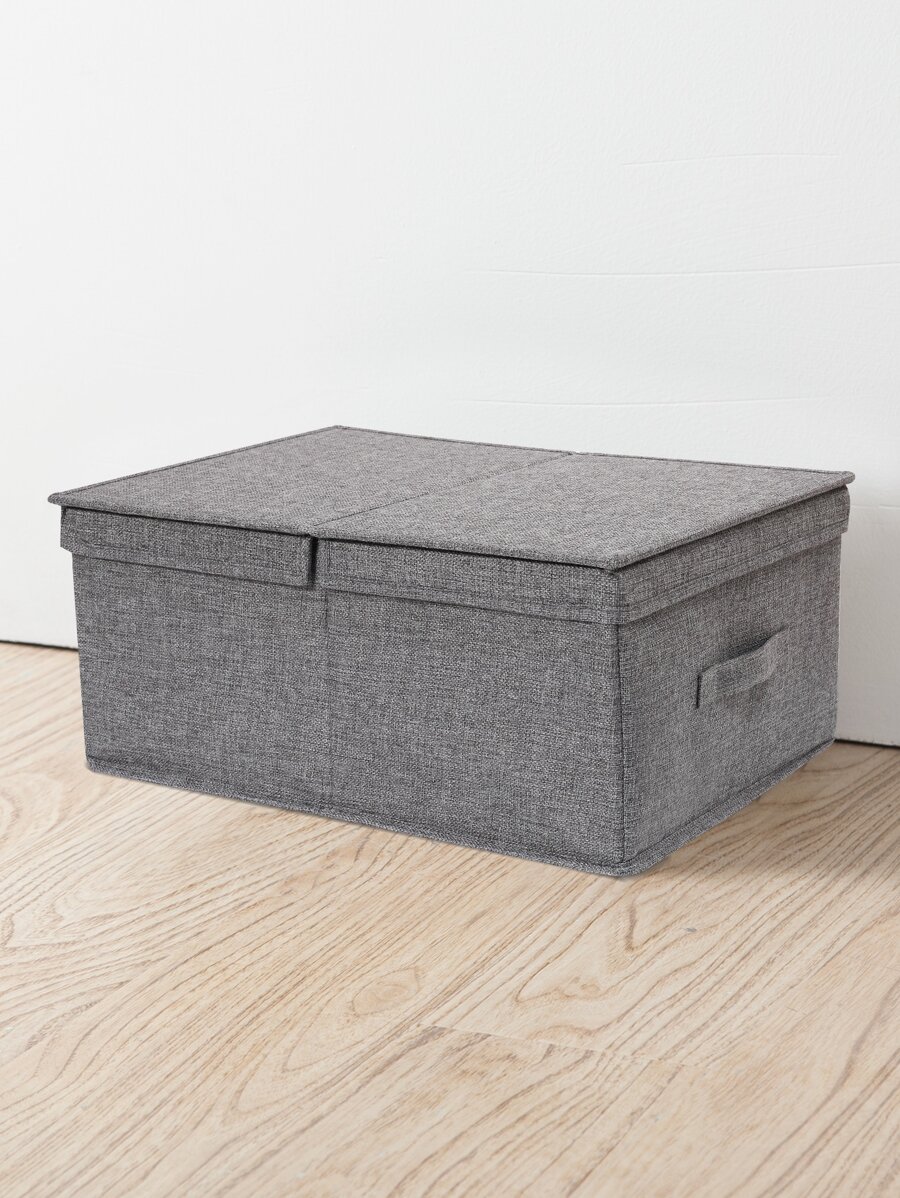 1入組可折疊衣服收納盒 - 灰色 - 查看 1