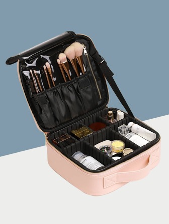 1 قطعة حقيبة تخزين مستحضرات التجميل المحمولة