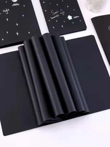 1 Máy Tính Xách Tay Giấy Kraft Xoắn Ốc Giấy Vintage - Thêm Nét Cổ Điển Quyến Rũ Cho Ghi Chú Của Bạn - màu đen - Xem 2