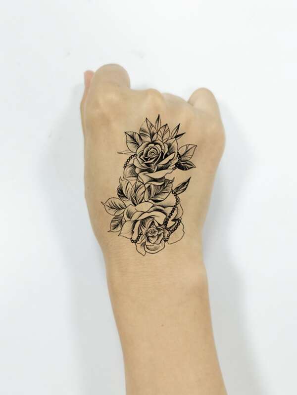 Tattoo Sticker Kits,10 Sheets Floral Pattern Temporary Tattoos For Women,Tattoo Stickers Adults