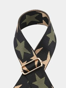 1pc Street Style Star Pattern Bag Replacement Wide Strap Decorative Strap Bag Accessories DIY Accessories Adjustable Replacement Shoulder Strap Stylish - Multicolor - View 4