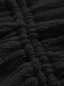 SHEIN MOD Women's Solid Color Halter Neck Spaghetti Strap Metal Ring Decor Hollow Out Fashionable Sleeveless Tank Top