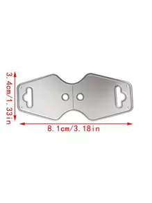 1入組高錳鋼切割模具 - 銀色 - 查看 2