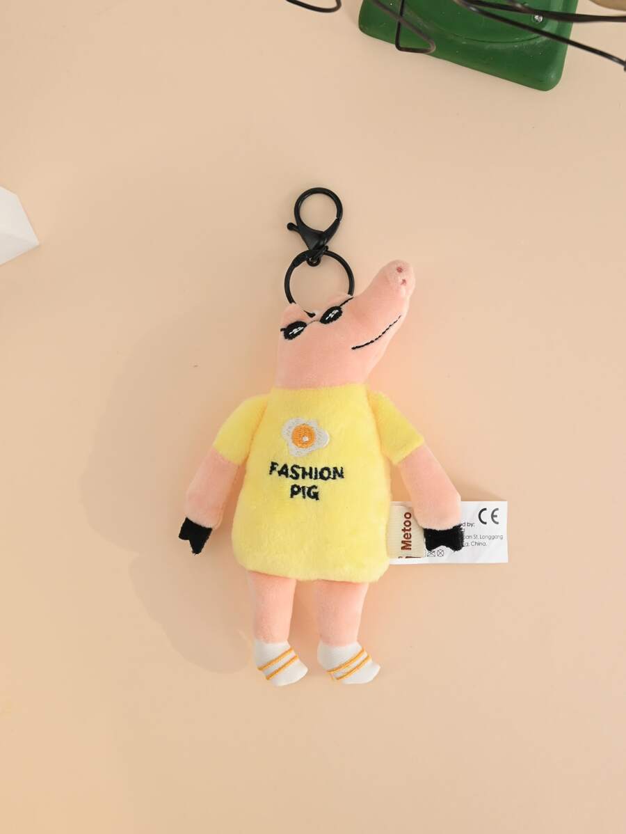 Metoo/Tiramitu Accesorio de bolso cerdo - Amarillo - Ver 1