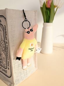 Metoo/Tiramitu Accesorio de bolso cerdo - Amarillo - Ver 2