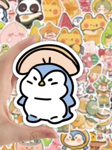 60 miếng dán hoa văn hỗn hợp - Nhiều màu - Xem 3