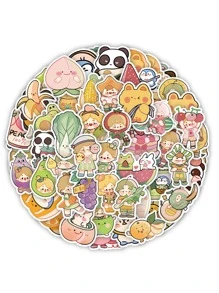 60 miếng dán hoa văn hỗn hợp - Nhiều màu - Xem 6