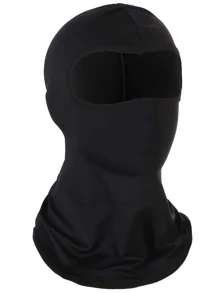 Sun Protective Anti UV 1pc Outdoor Sun Protection Face & Neck Gaiter Ski Mask - Black - View 2