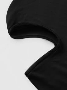 Sun Protective Anti UV 1pc Outdoor Sun Protection Face & Neck Gaiter Ski Mask - Black - View 4