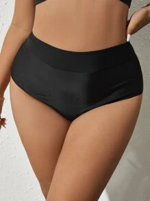 Celure Plus Ruched Back Bikini Bottom, For Summer Beach Vacation