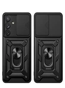 Trượt Bảo vệ ống kính Chống sốc Ốp lưng & bao da điện thoại - màu đen - Xem 2