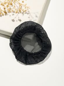 Solid Hair Tie - Black - View 3