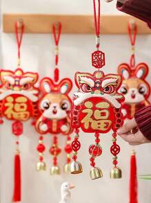 1pc Chinese New Year Random Cartoon Hanging Decoration - Multicolor - View 2