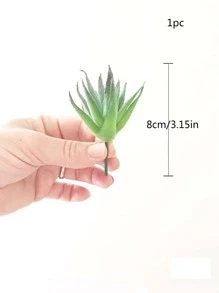 1pc Artificial Plant - Multicolor - View 5