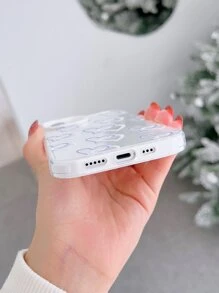 Funda para móvil con patrón de corazón - Multicolor - Ver 3